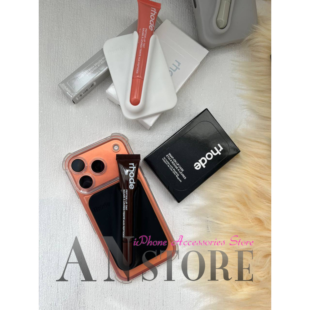 Магнітний тримач для бальзаму або блиску на телефон RHODE Lip Case Black чорний 